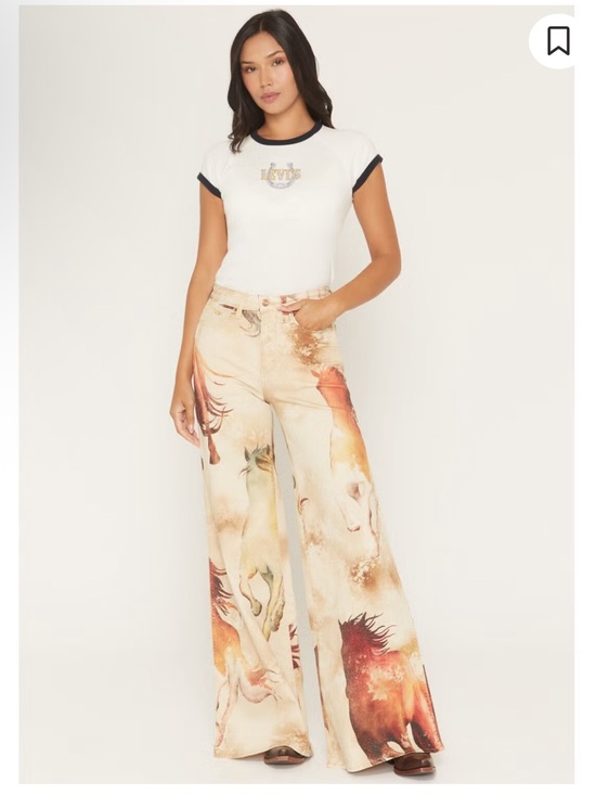 Wrangler Denim - WRANGLER X LAINEY WILSON Sz 25 WOMEN'S HIGH RISE HORSE STRETCH DENIM JEANS